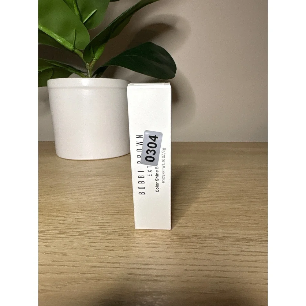 Bobbi Brown Extra Color Shine Balm Nude Blush 671 High Shine Lip Balm 0.10oz New